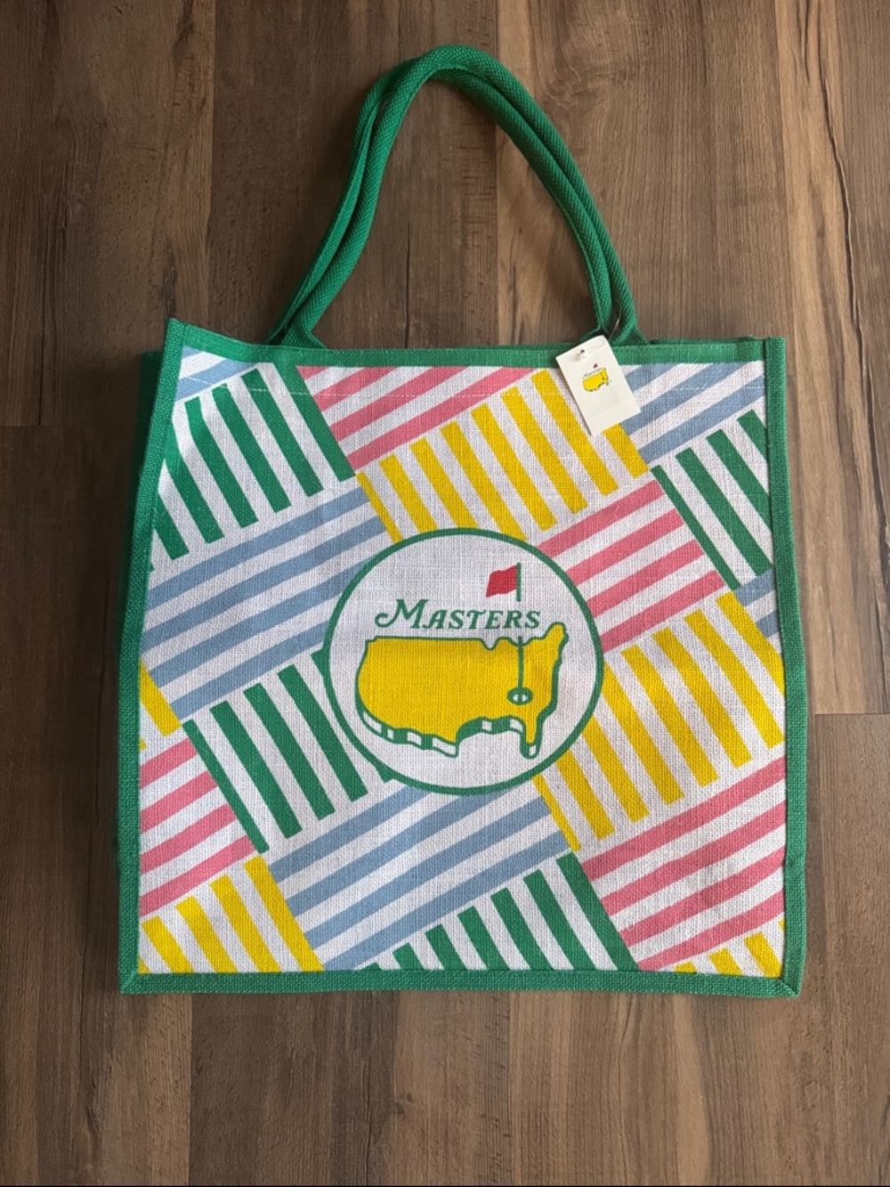 2026 Masters Jute Tote bag
